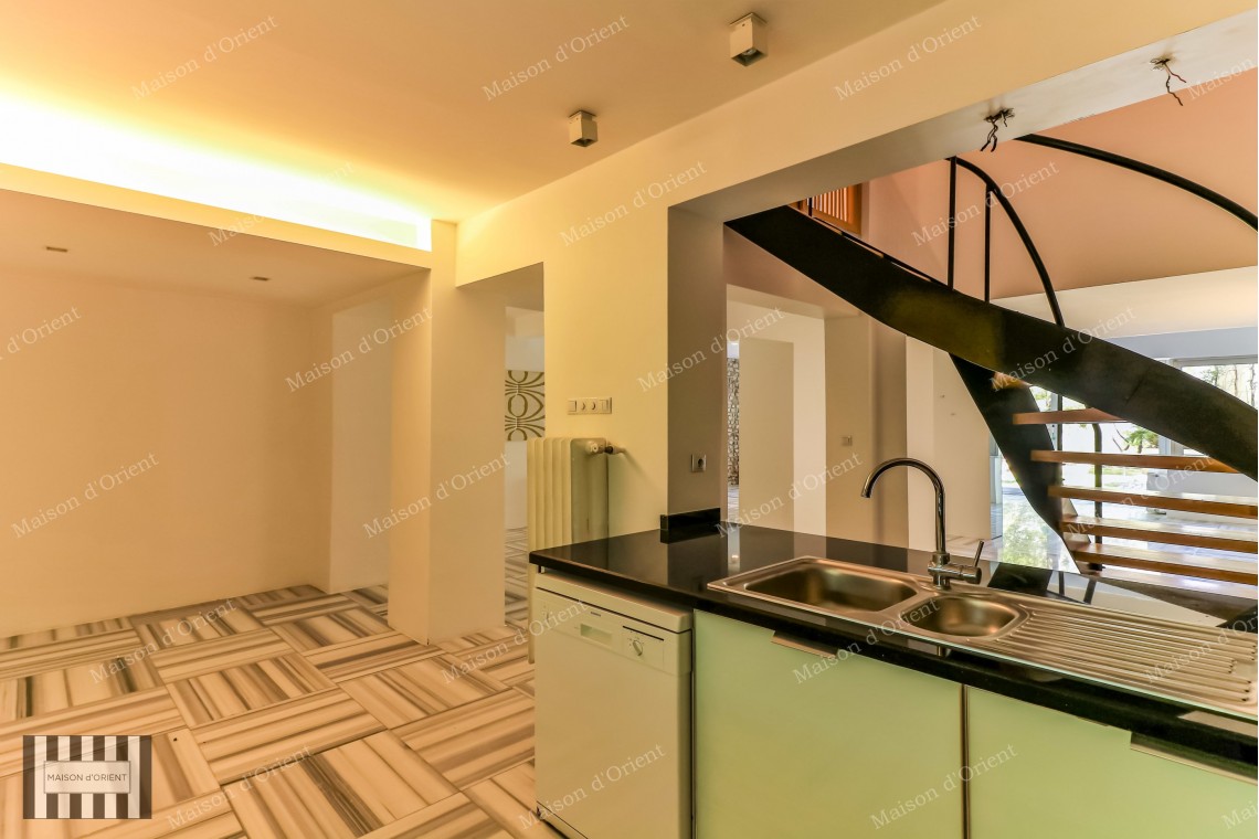 4+1 Garden Duplex for Rent in Cihangir