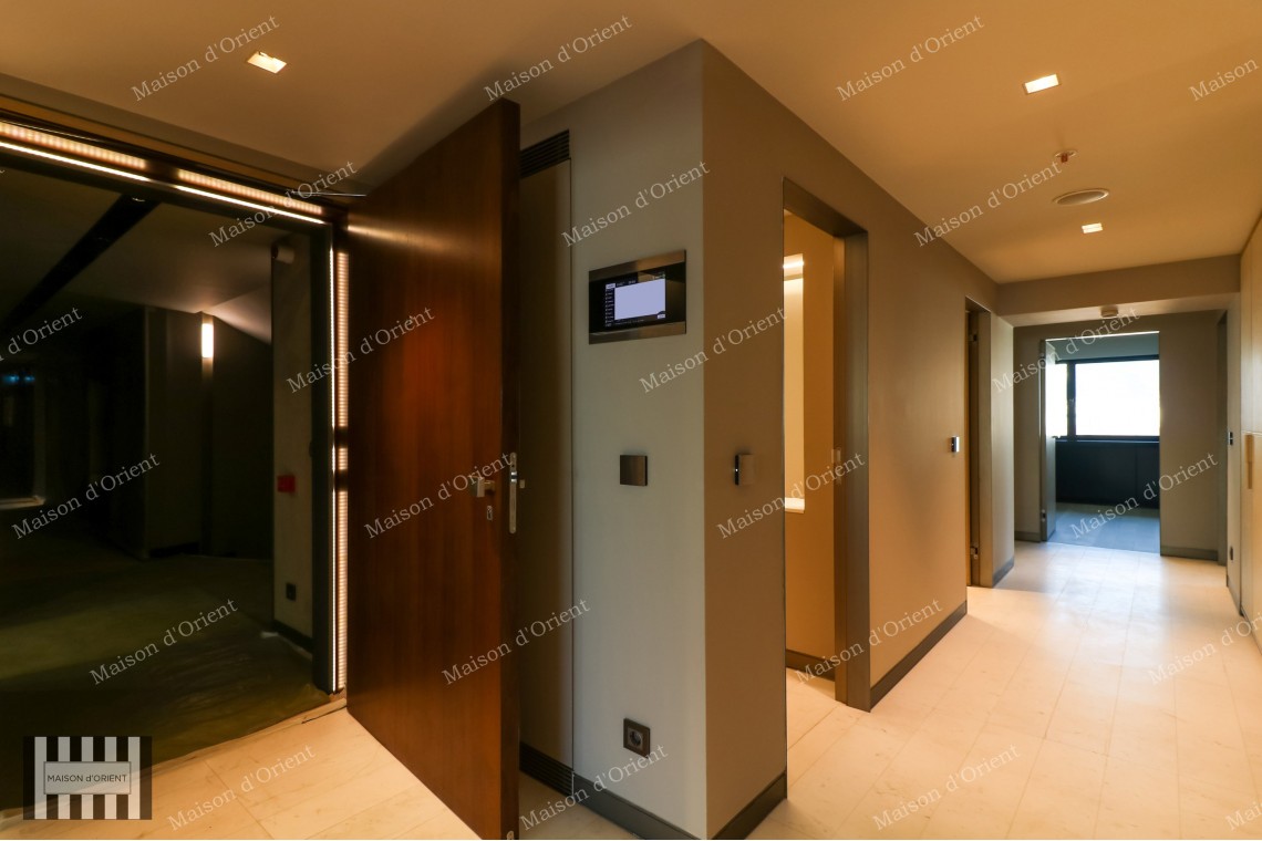 4+1 Residence with Panoramic City View for Sale in Nisantasi