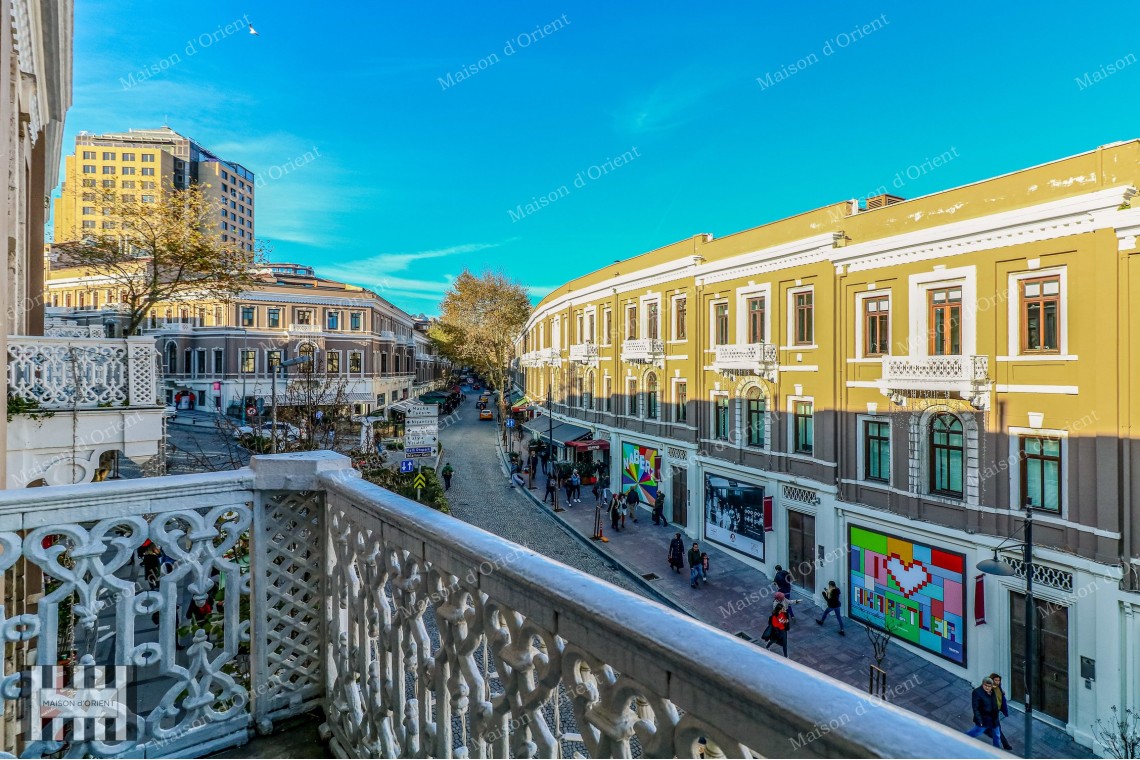 550sqm Villa with Garden for Rent in Akaretler Row Houses