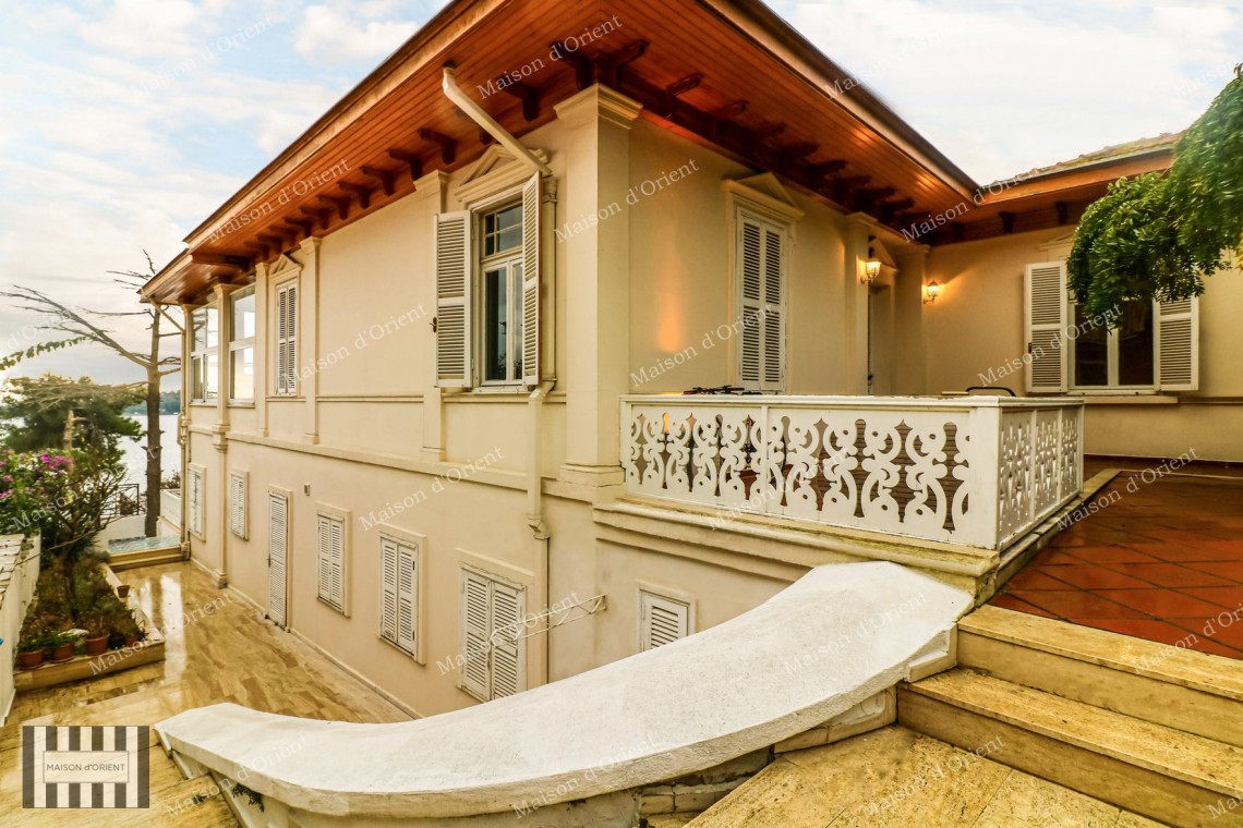Historical Mansion with Private Dock for Sale in Buyukada