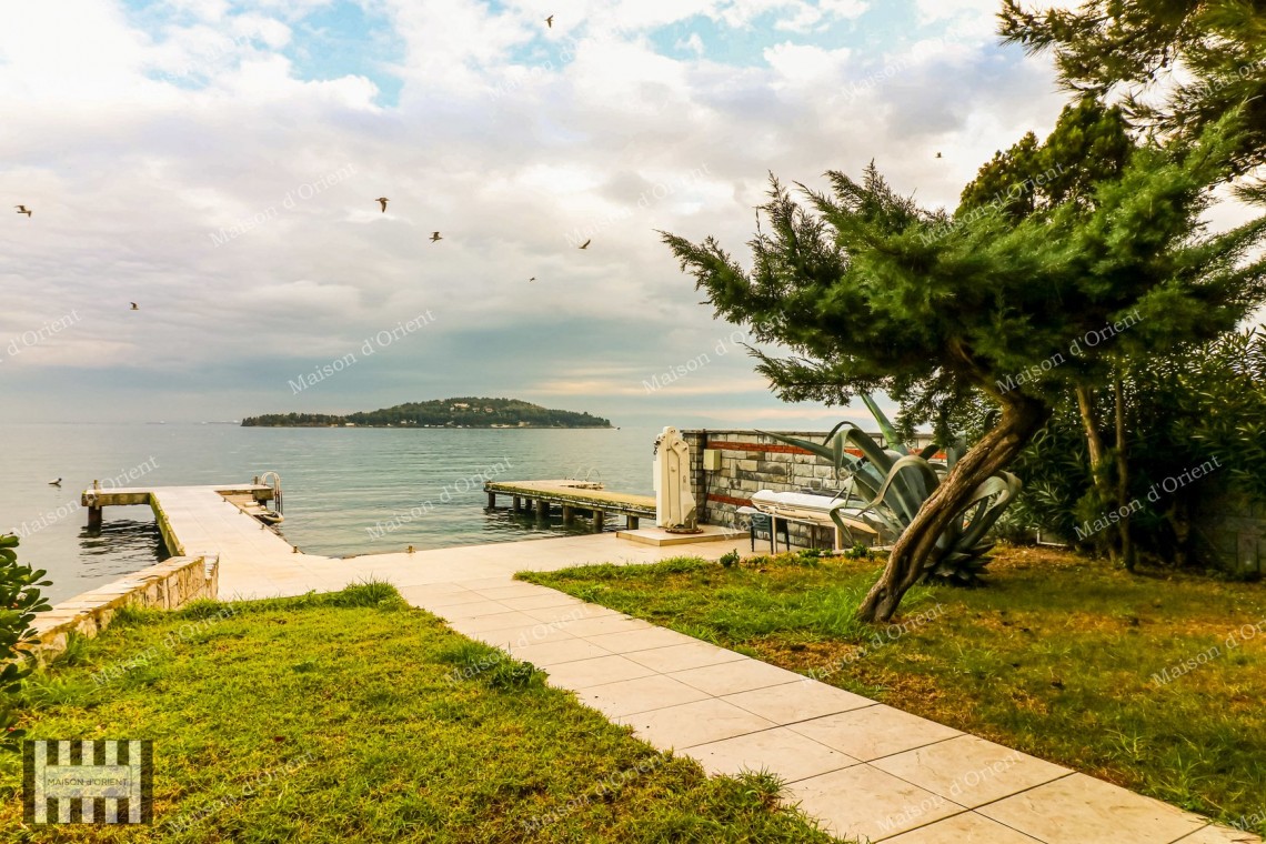 Historical Mansion with Private Dock for Sale in Buyukada