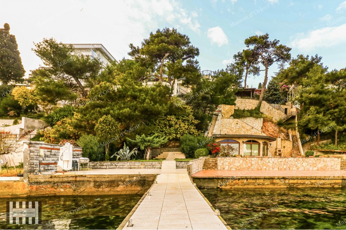Historical Mansion with Private Dock for Sale in Buyukada