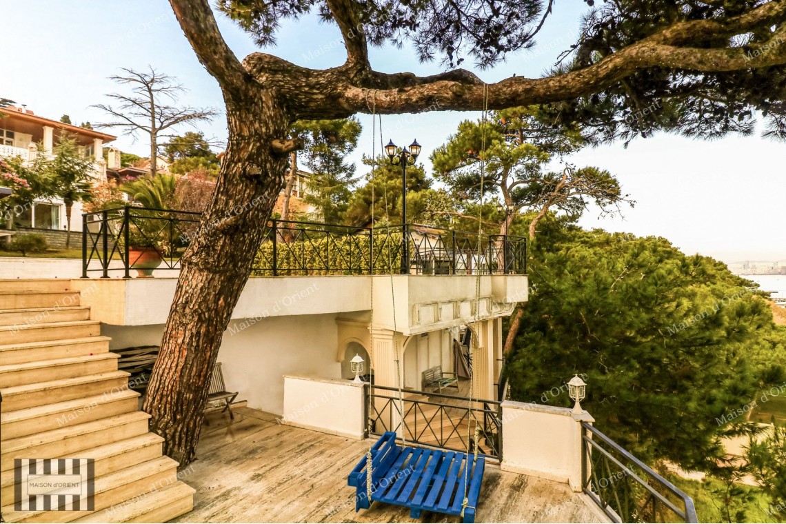 Historical Mansion with Private Dock for Sale in Buyukada