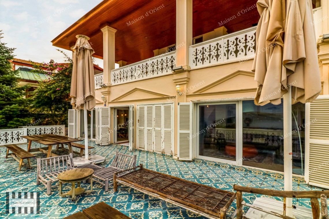 Historical Mansion with Private Dock for Sale in Buyukada
