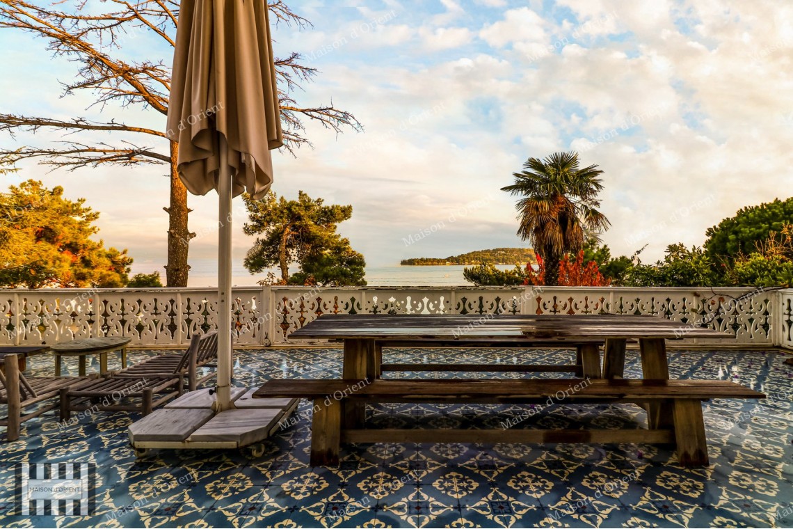 Historical Mansion with Private Dock for Sale in Buyukada