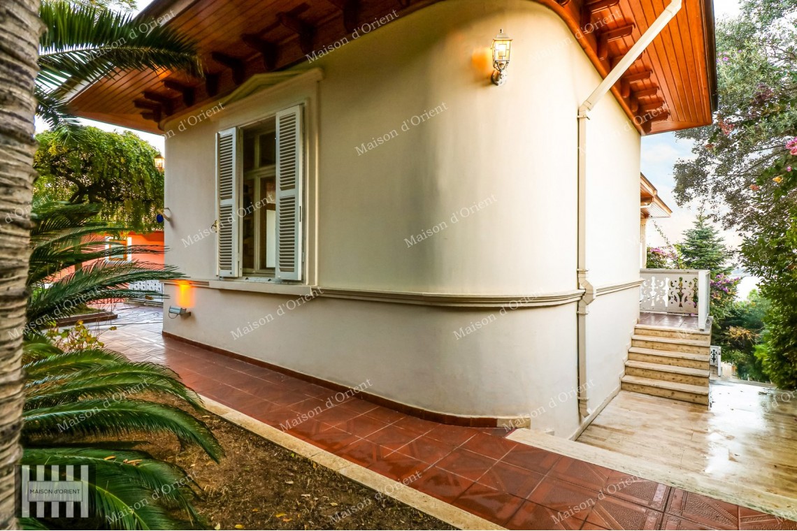 Historical Mansion with Private Dock for Sale in Buyukada