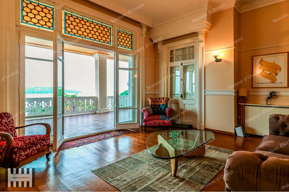 Historical Mansion with Private Dock for Sale in Buyukada