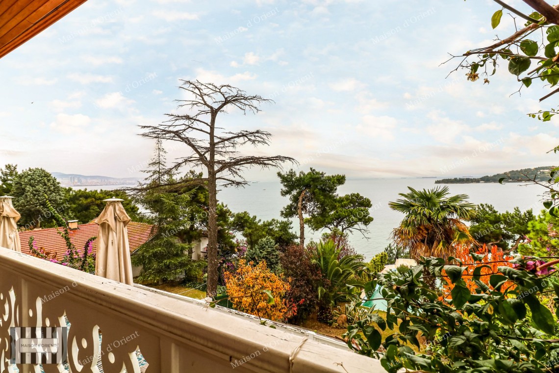 Historical Mansion with Private Dock for Sale in Buyukada