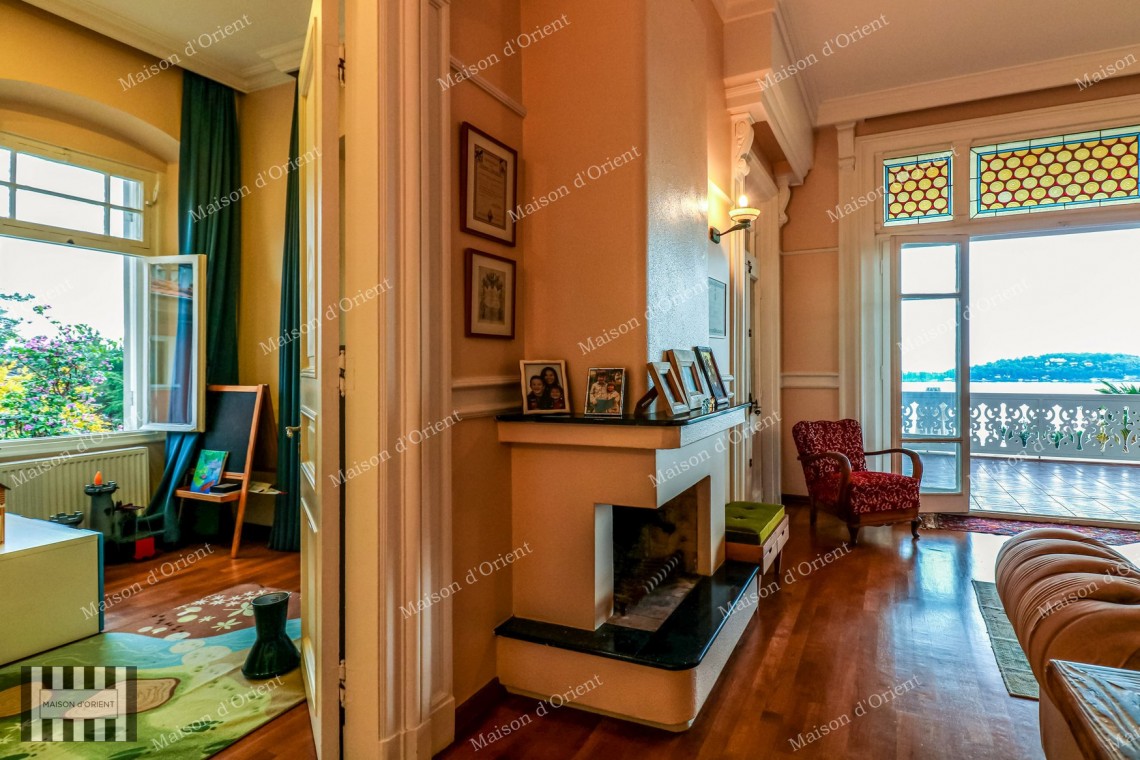 Historical Mansion with Private Dock for Sale in Buyukada