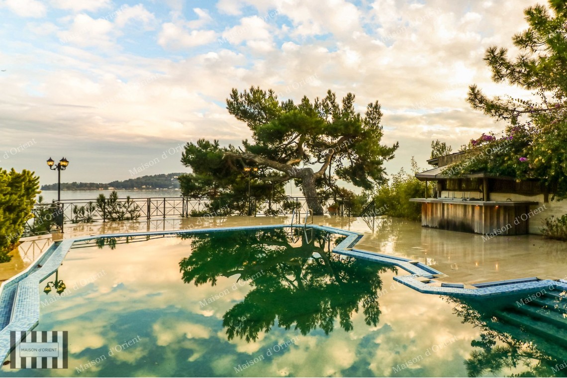 Historical Mansion with Private Dock for Sale in Buyukada