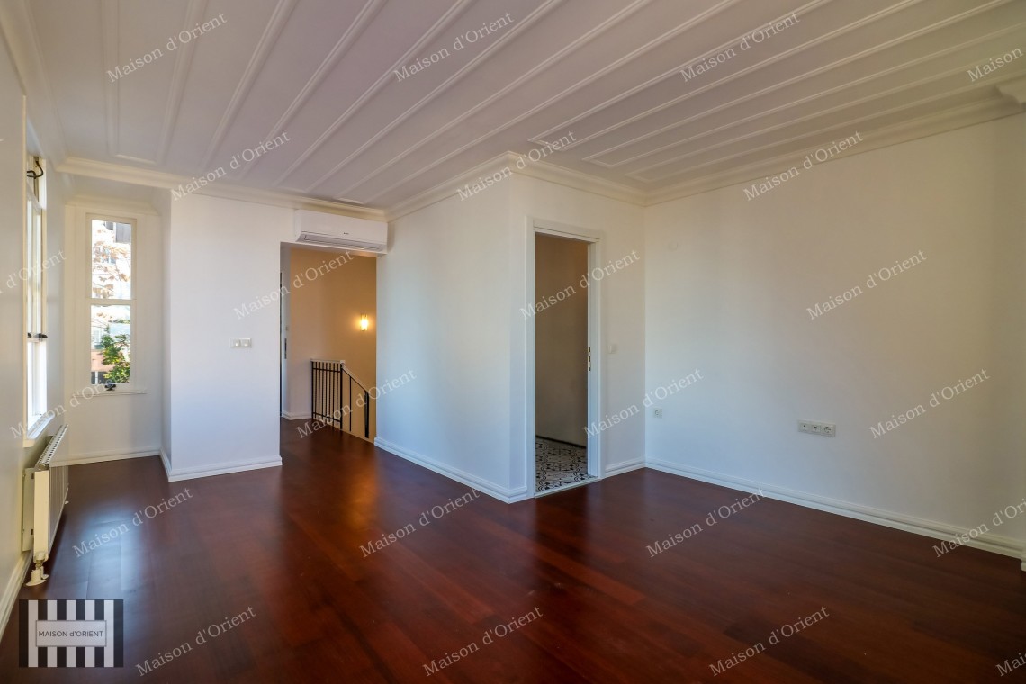 Fully 5-Storey Historical Detached House for Rent in Cihangir