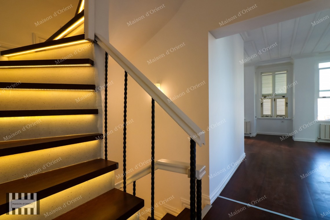 Fully 5-Storey Historical Detached House for Rent in Cihangir