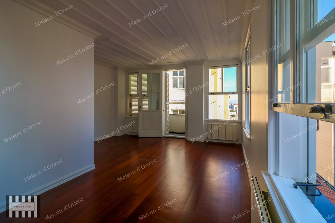 Fully 5-Storey Historical Detached House for Rent in Cihangir