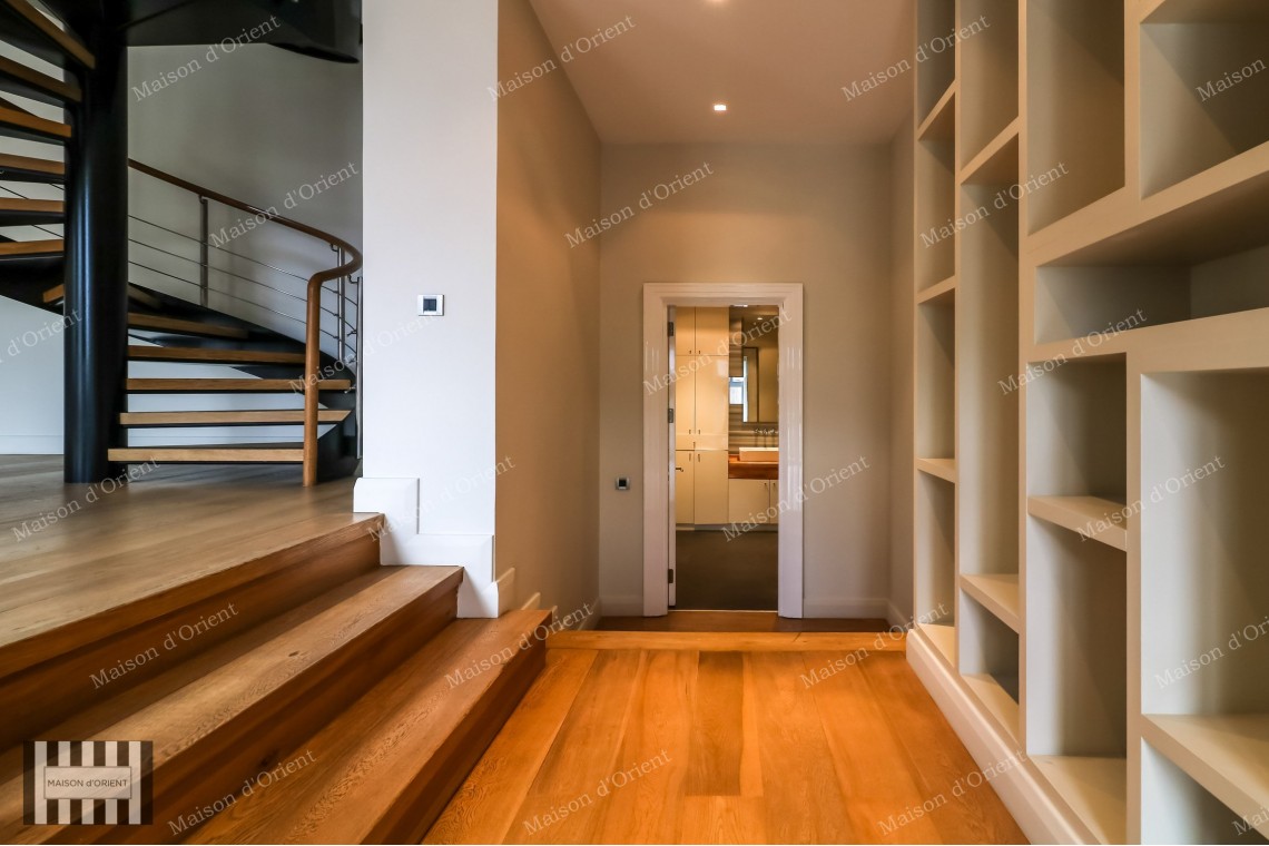 Duplex Flat with Terrace for Rent in Akaretler Row Houses