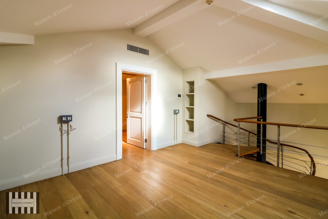 Duplex Flat with Terrace for Rent in Akaretler Row Houses