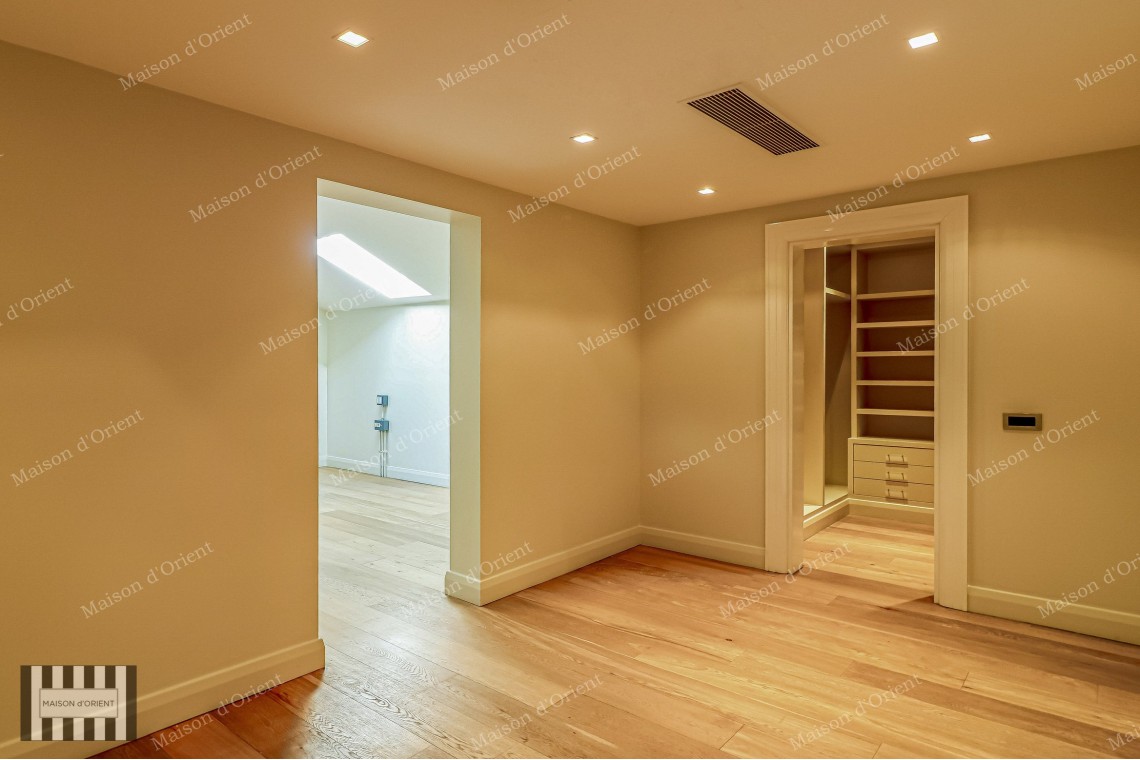 Duplex Flat with Terrace for Rent in Akaretler Row Houses
