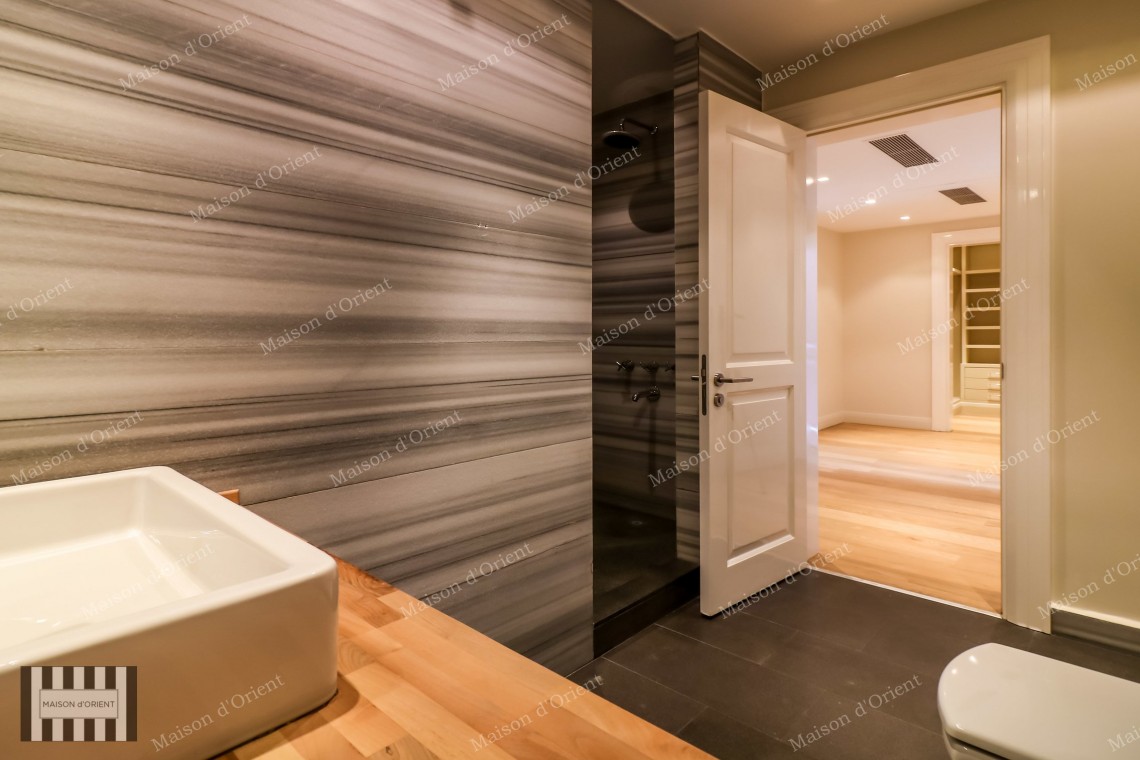 Duplex Flat with Terrace for Rent in Akaretler Row Houses