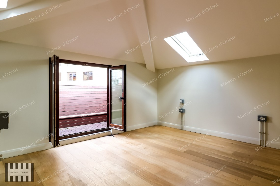 Duplex Flat with Terrace for Rent in Akaretler Row Houses