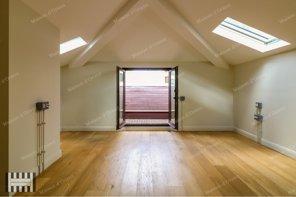 Duplex Flat with Terrace for Rent in Akaretler Row Houses