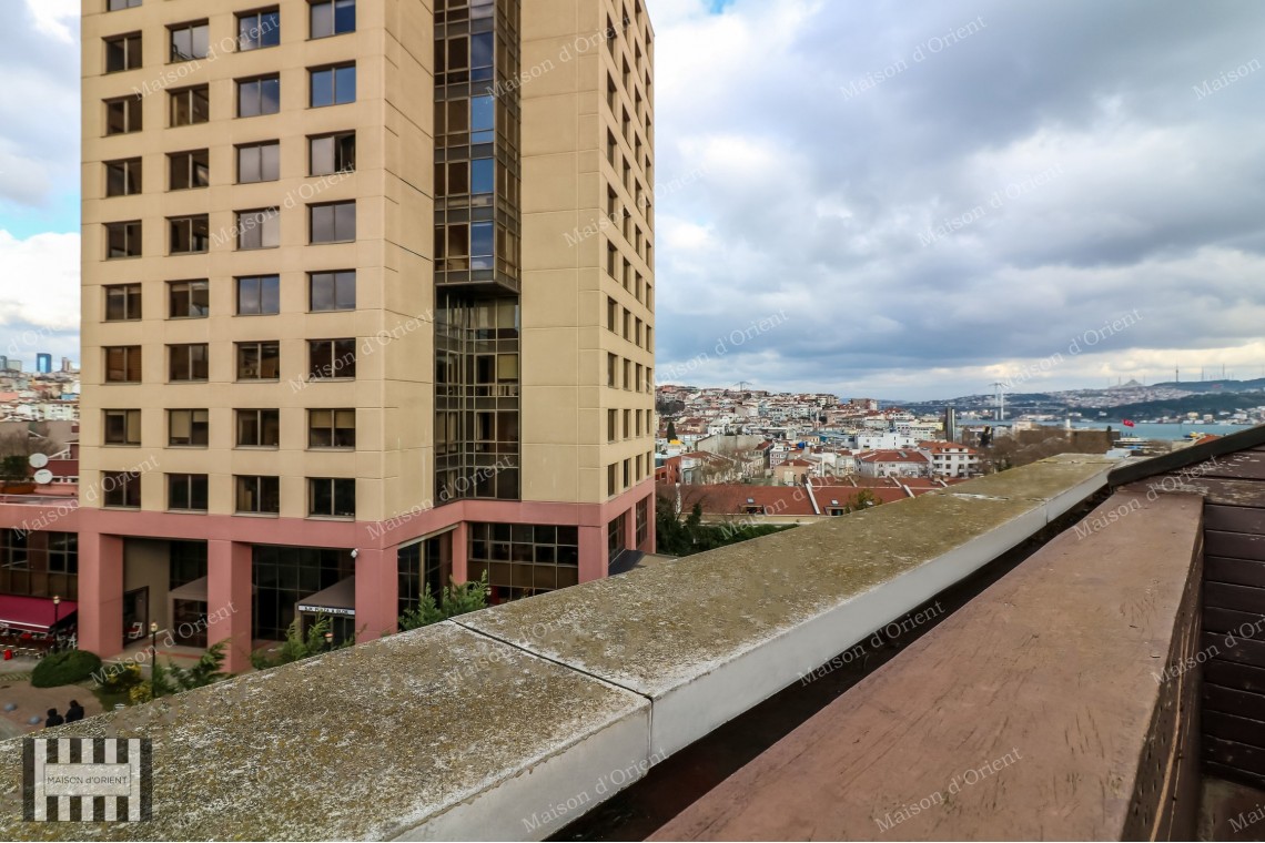 Duplex Flat with Terrace for Rent in Akaretler Row Houses