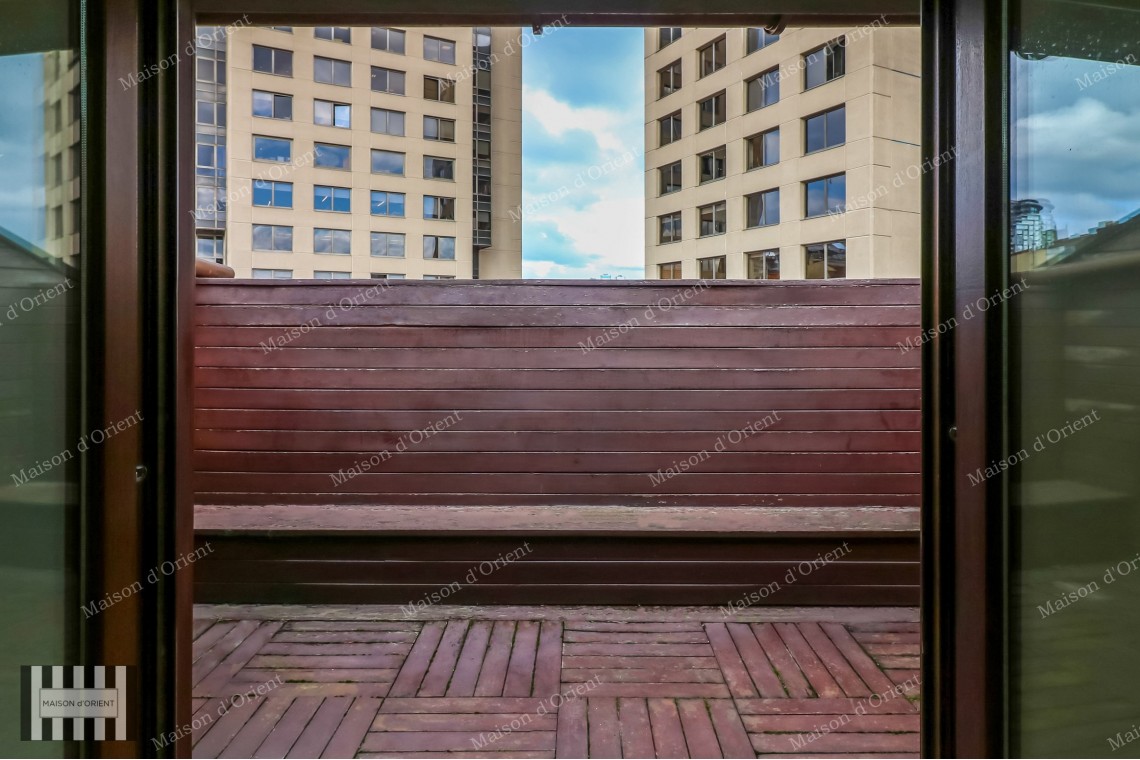 Duplex Flat with Terrace for Rent in Akaretler Row Houses