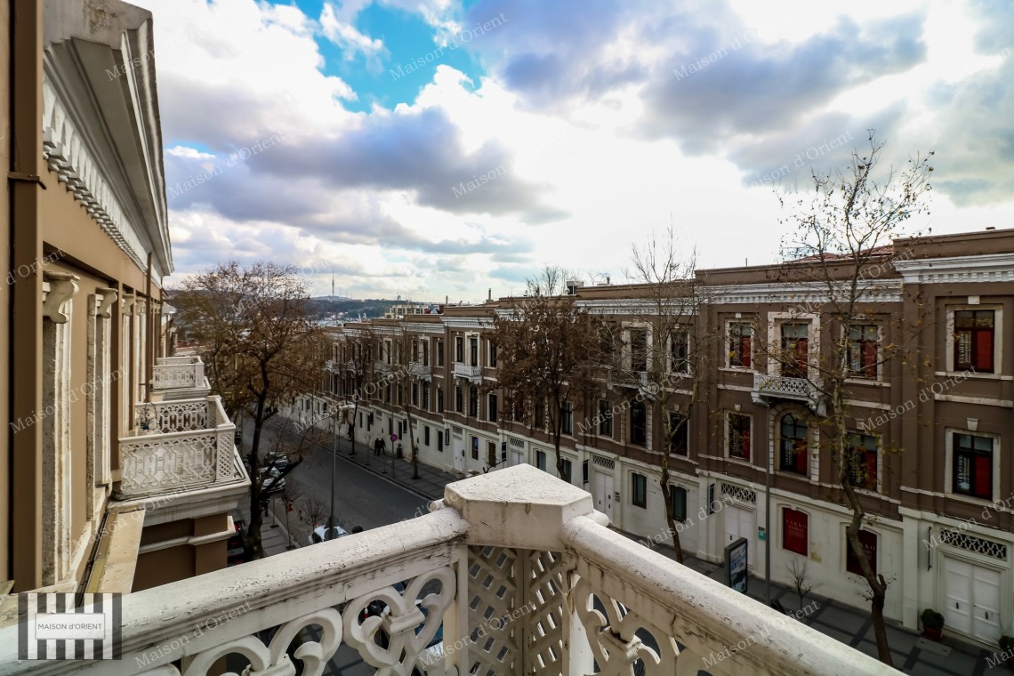 Duplex Flat with Terrace for Rent in Akaretler Row Houses