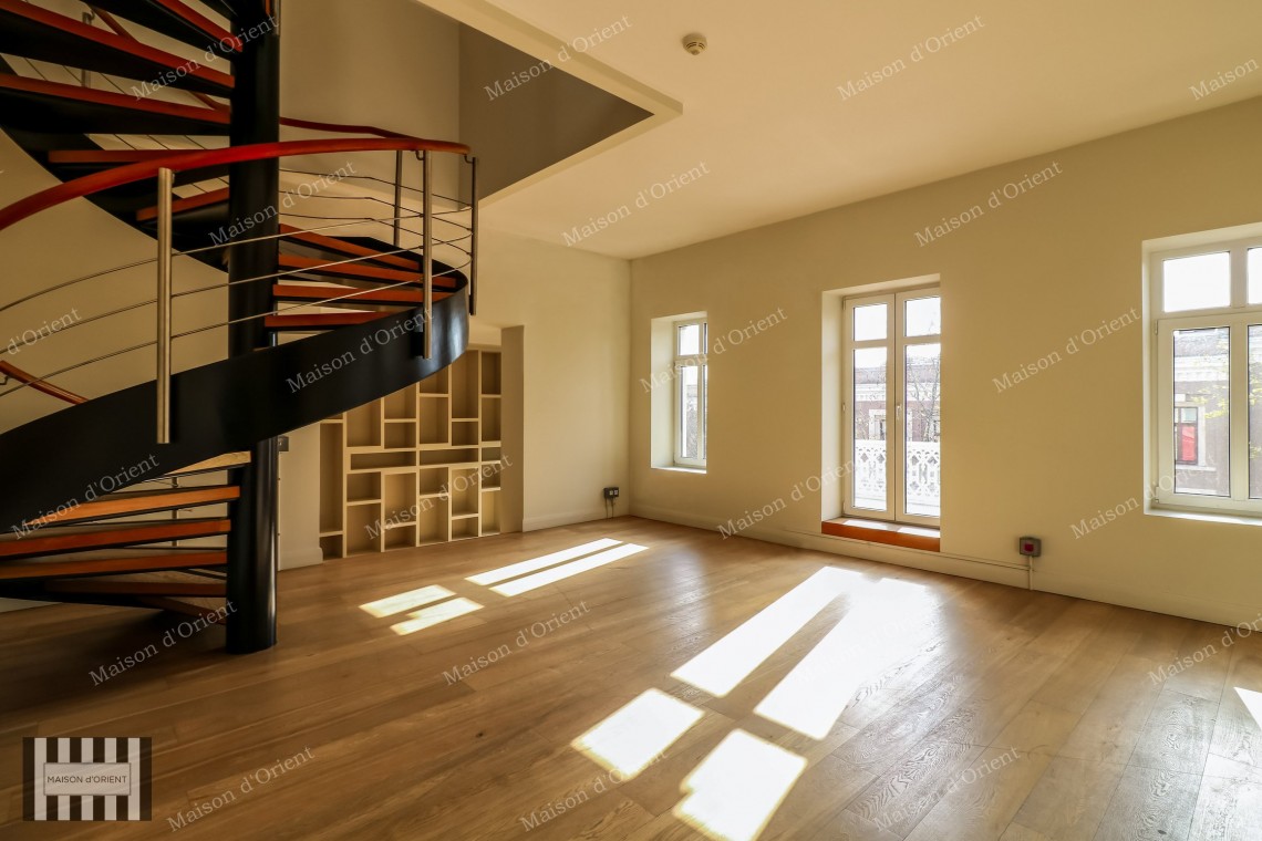Duplex Flat with Terrace for Rent in Akaretler Row Houses