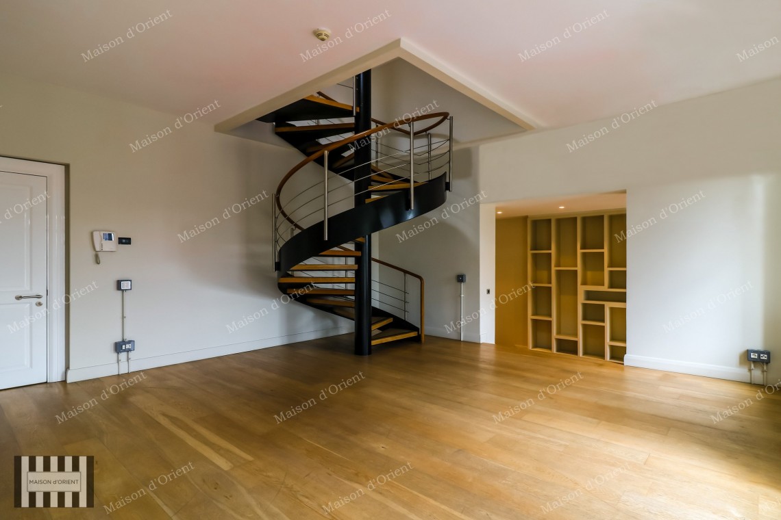 Duplex Flat with Terrace for Rent in Akaretler Row Houses