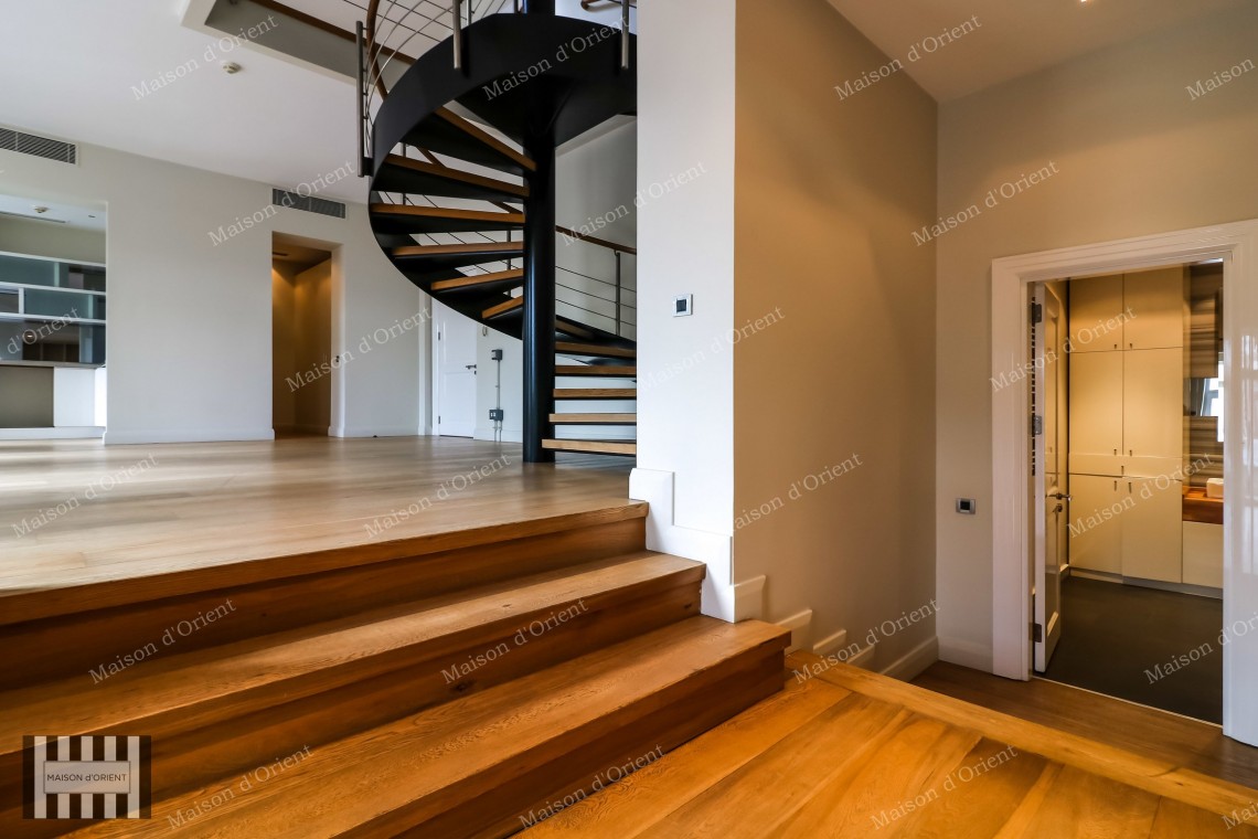 Duplex Flat with Terrace for Rent in Akaretler Row Houses