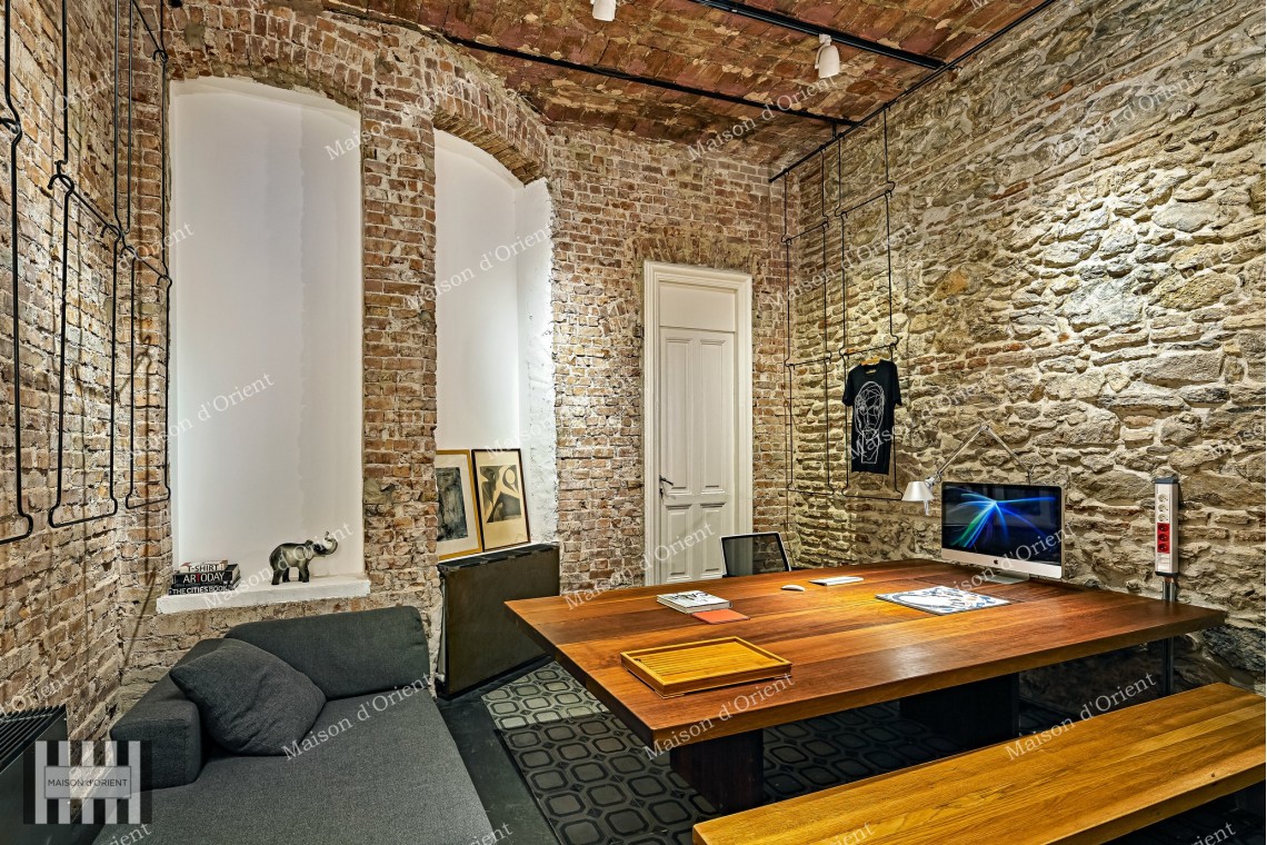Duplex Office for Rent in Historical Mizzi Building, Galatasaray 