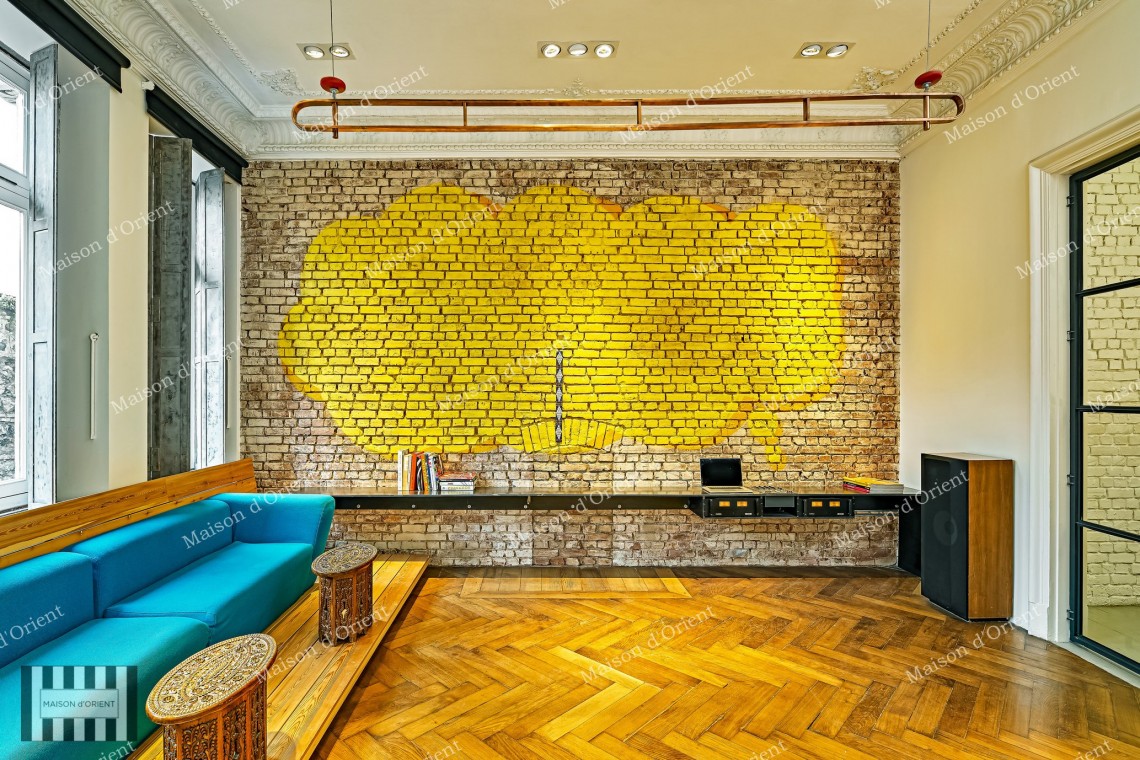 Duplex Office for Rent in Historical Mizzi Building, Galatasaray 