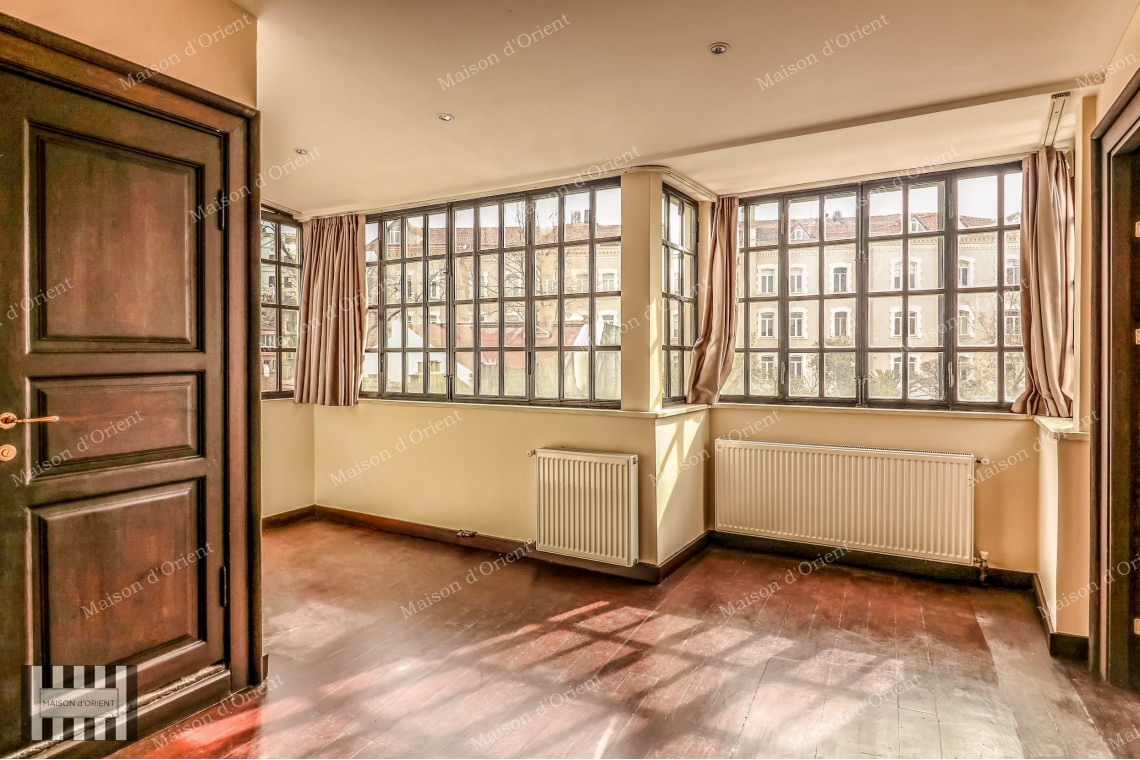 Duplex with Terrace for Rent in Cihangir Pamir Bey Building