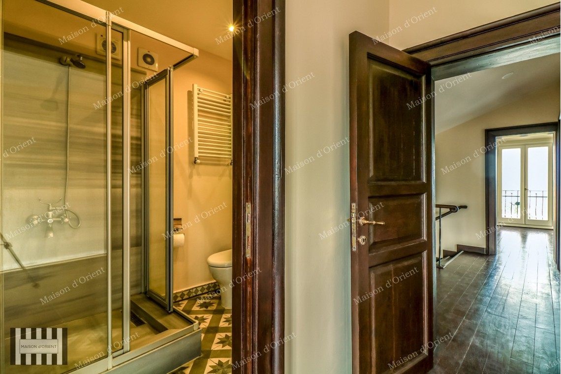 Duplex with Terrace for Rent in Cihangir Pamir Bey Building