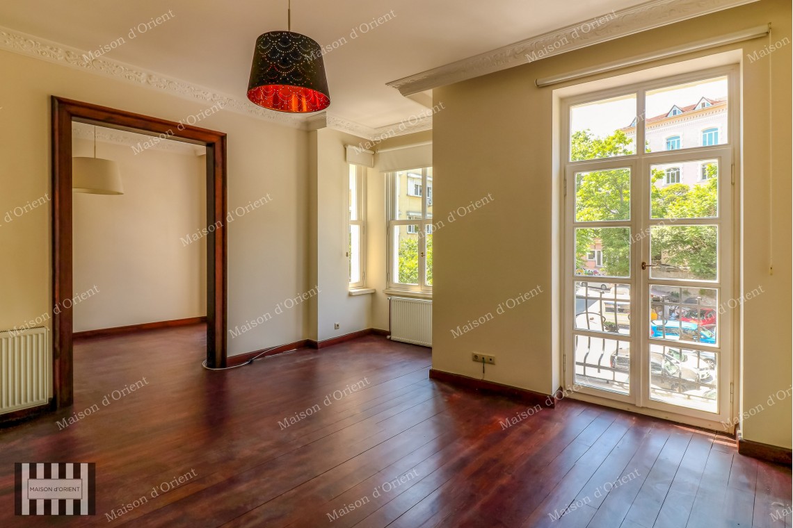 Duplex with Terrace for Rent in Cihangir Pamir Bey Building