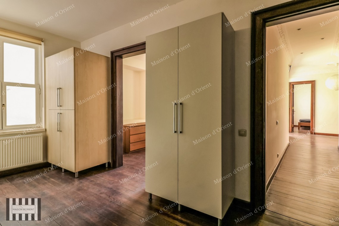 Duplex with Terrace for Rent in Cihangir Pamir Bey Building