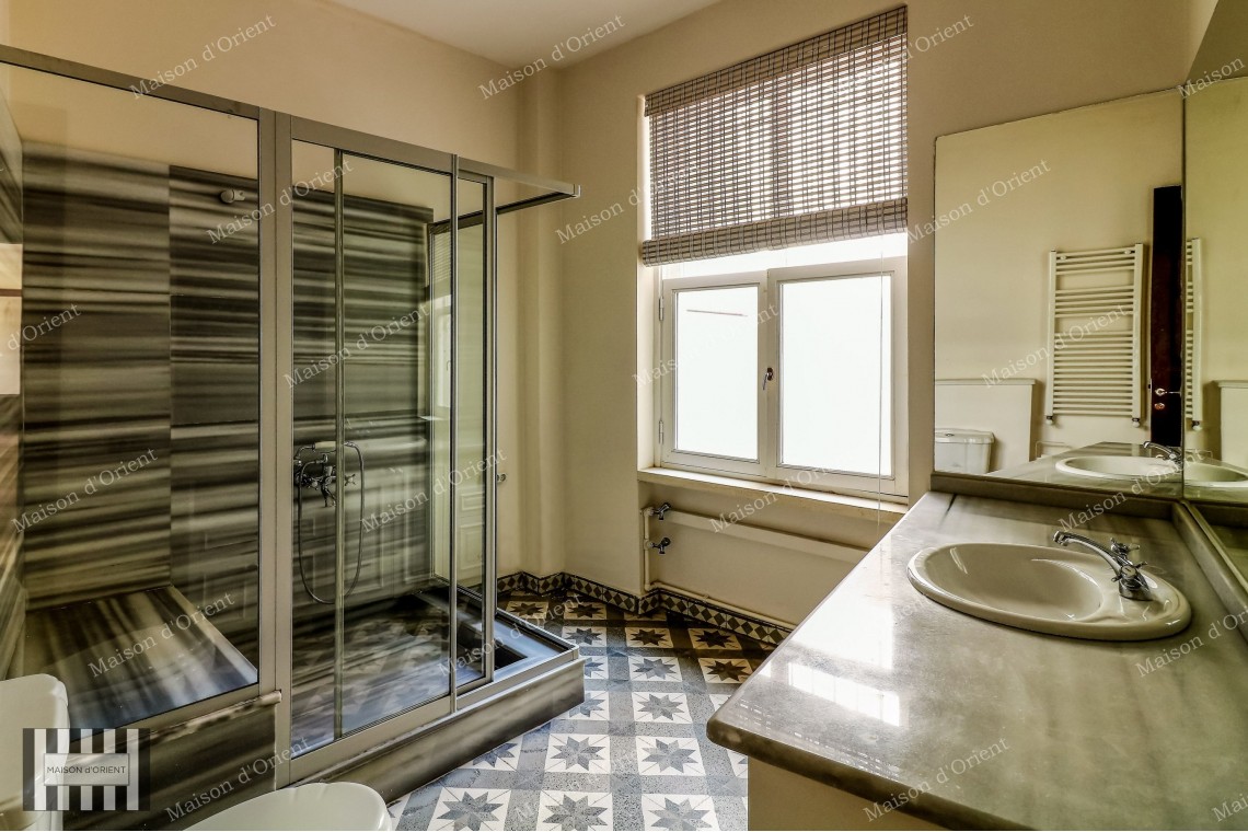 Duplex with Terrace for Rent in Cihangir Pamir Bey Building