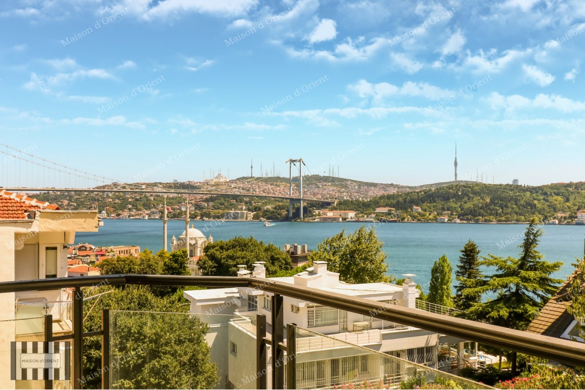 Flat with Bosphorus View for Rent in Ortaköy