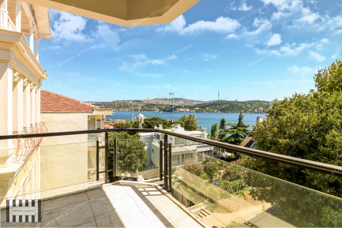 Flat with Bosphorus View for Rent in Ortaköy