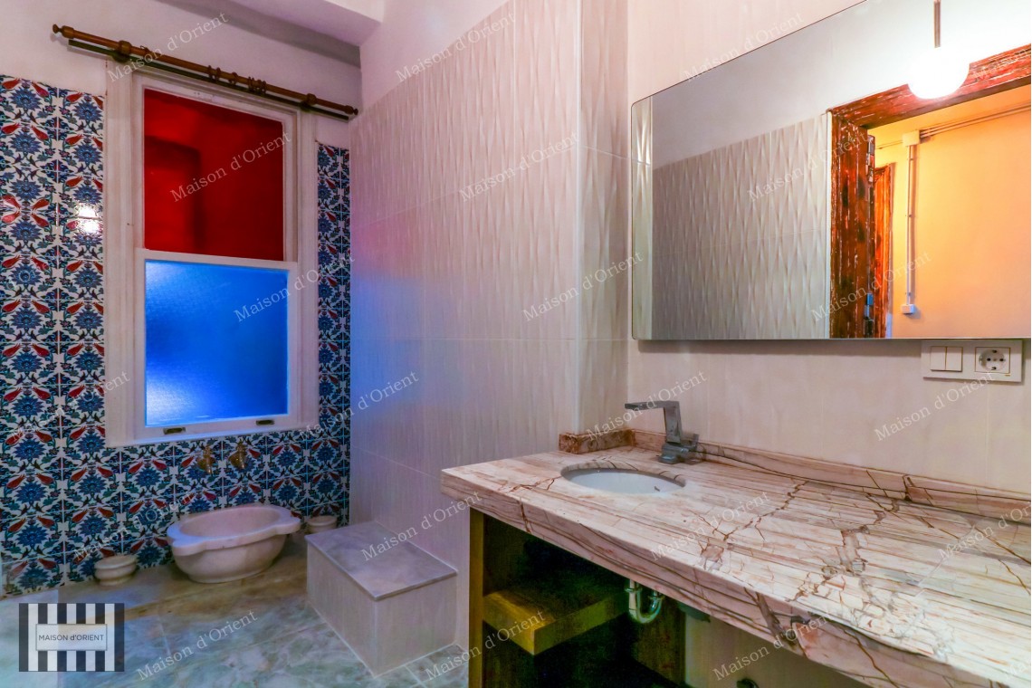 Historical 2+1 Flat with View for Rent in Galata
