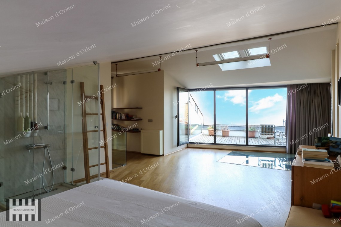 180sqm Duplex with Private Terrace for Rent in Galata