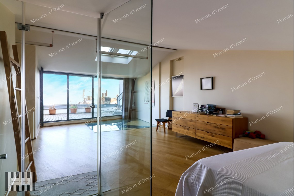 180sqm Duplex with Private Terrace for Rent in Galata