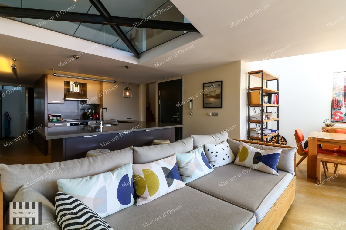 180sqm Duplex with Private Terrace for Rent in Galata
