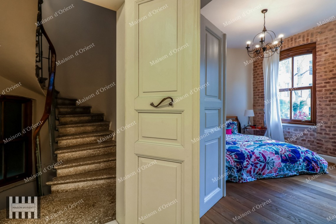 2+1 Rental Flat in Historical Esat Bey Building, Galata