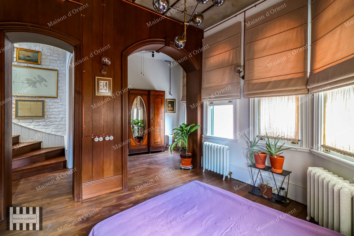 Historical Detached House for Rent with Terrace and View in Balat