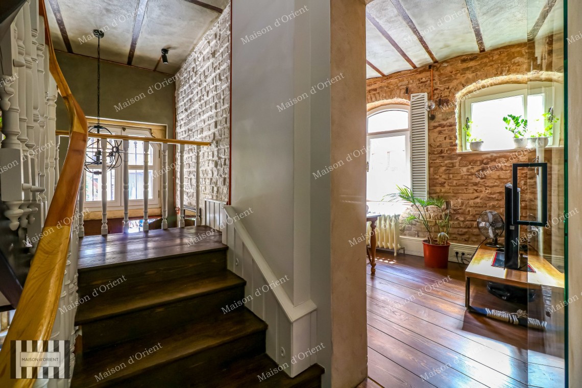 Historical Detached House for Rent with Terrace and View in Balat