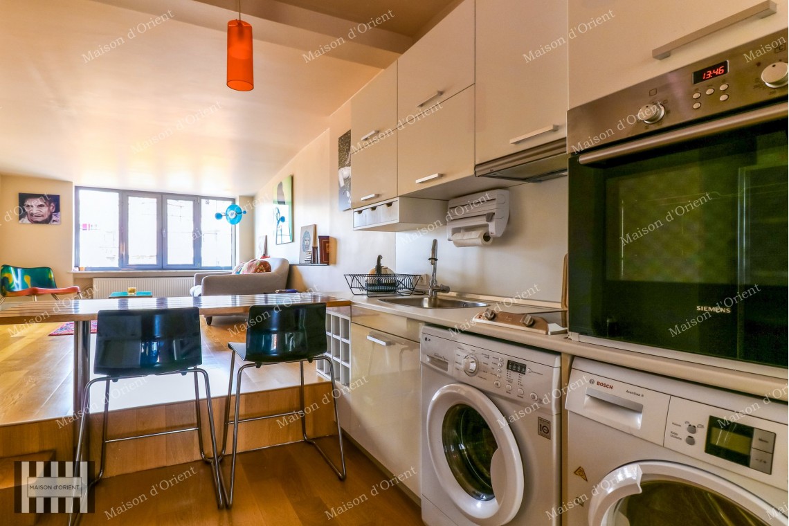 Furnished Duplex with Private Terrace for Sale in Cukurcuma