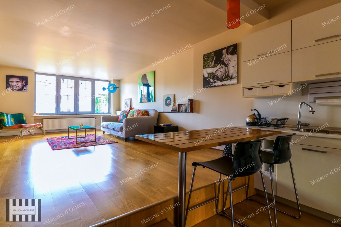 Furnished Duplex with Private Terrace for Sale in Cukurcuma