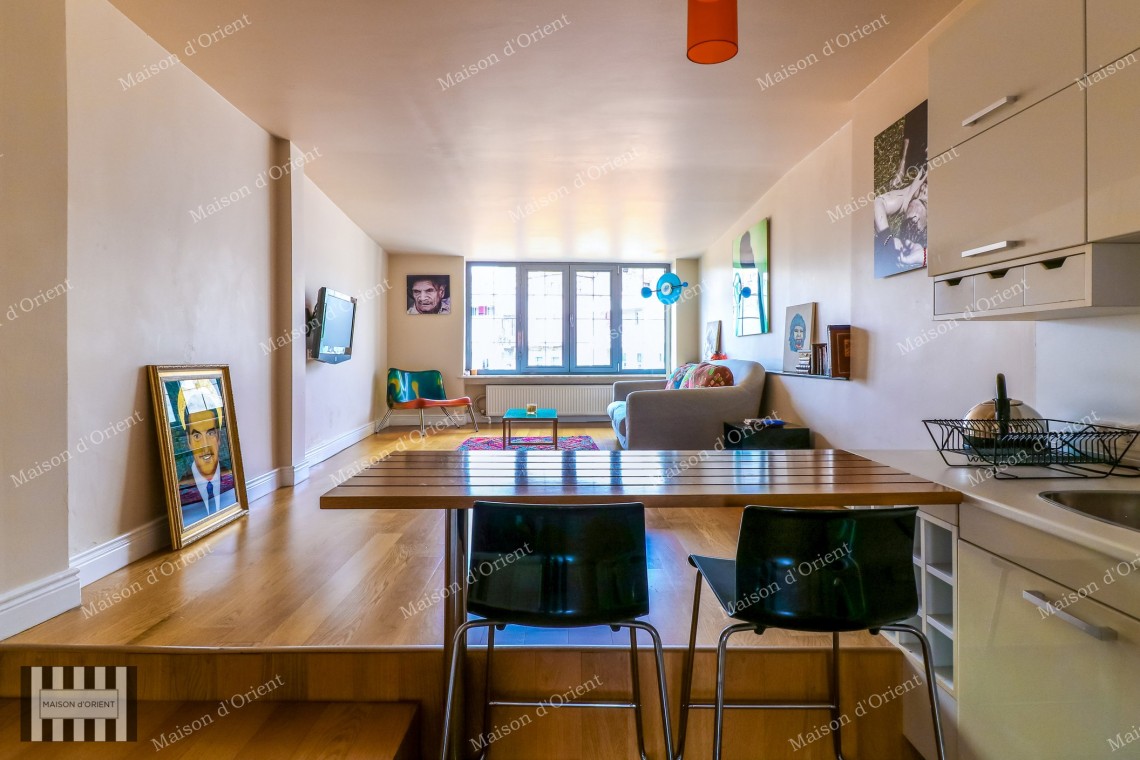 Furnished Duplex with Private Terrace for Sale in Cukurcuma
