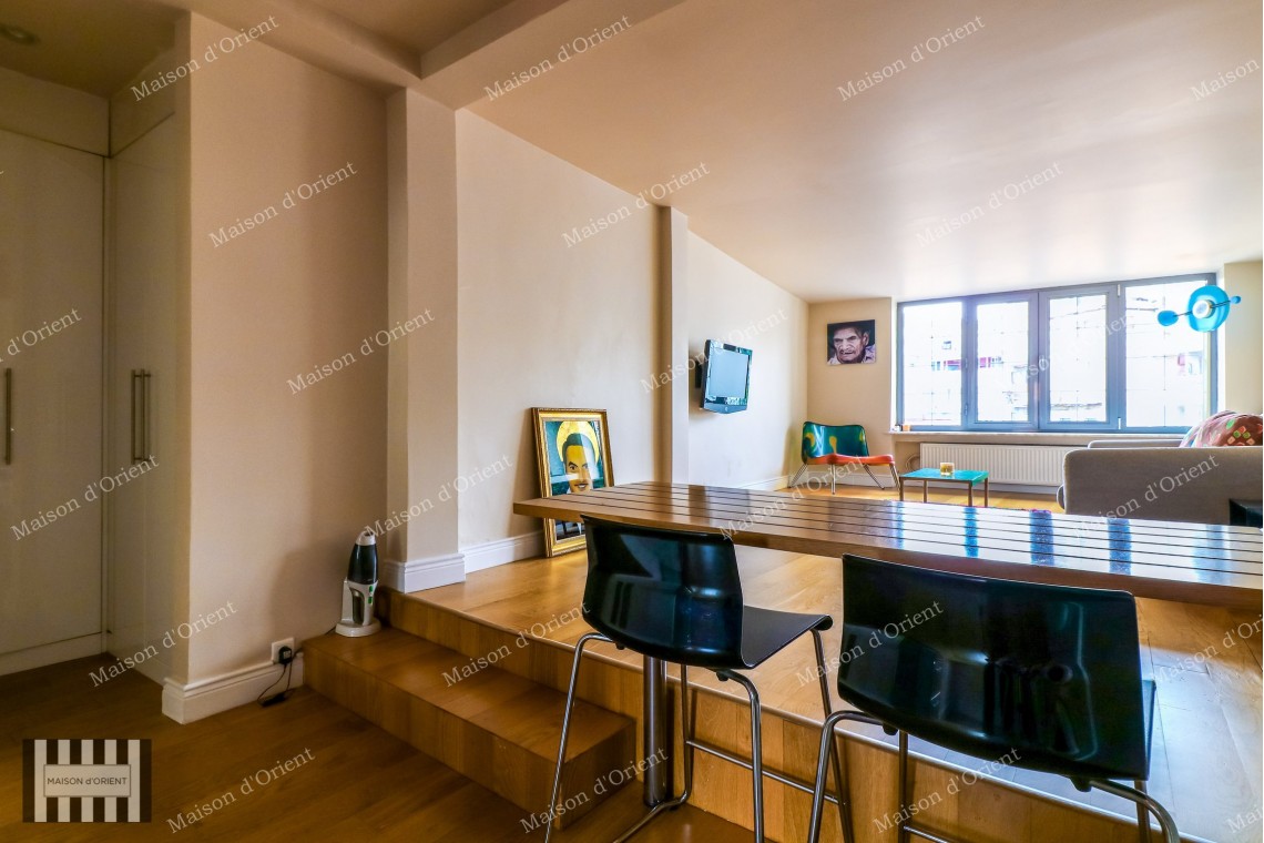 Furnished Duplex with Private Terrace for Sale in Cukurcuma