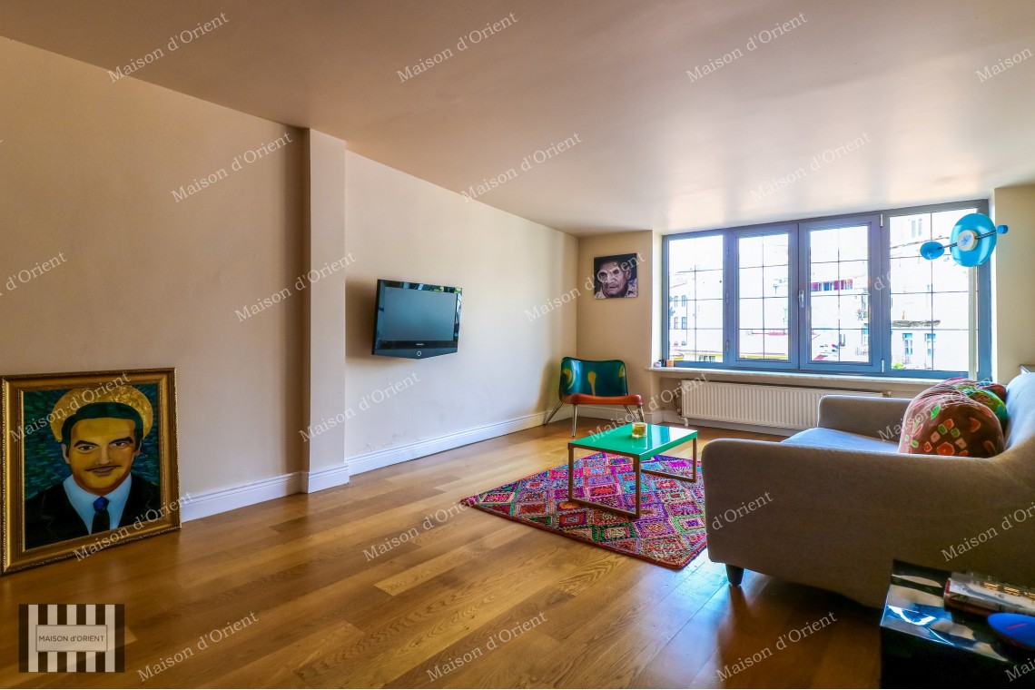 Furnished Duplex with Private Terrace for Sale in Cukurcuma